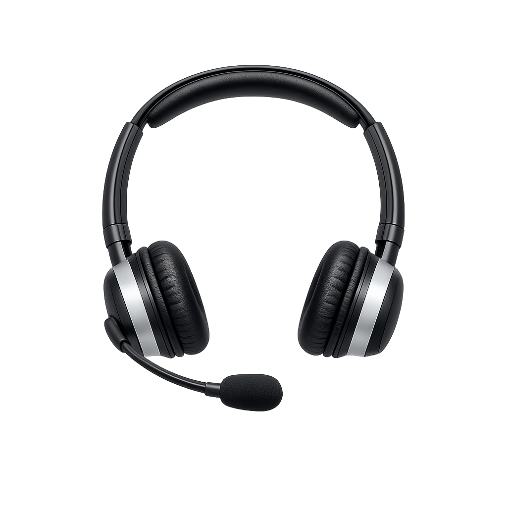 professional office headset with microphone