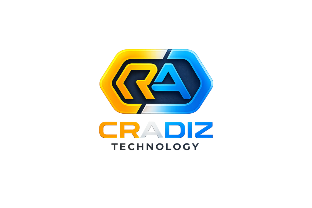 technologie cradiz avec monogramme hexagonal