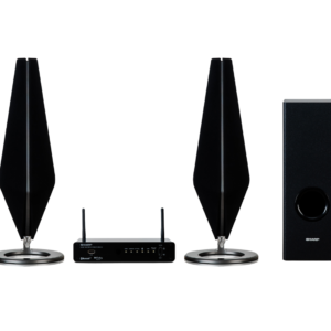 Sharp HT-SPW135 2.1 Channel Home Cinema Soundbar with Wireless Subwoofer and Ambient Lighting (150W RMS)