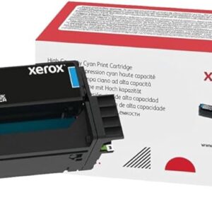 Xerox Genuine C230 / C235 Cyan High Capacity Toner Cartridge (2,500 Pages) - 006R04392, One Size